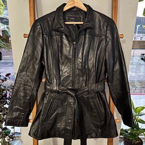 Women’s Avanti Black Leather Jacket